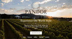 Desktop Screenshot of pandorbakery.com